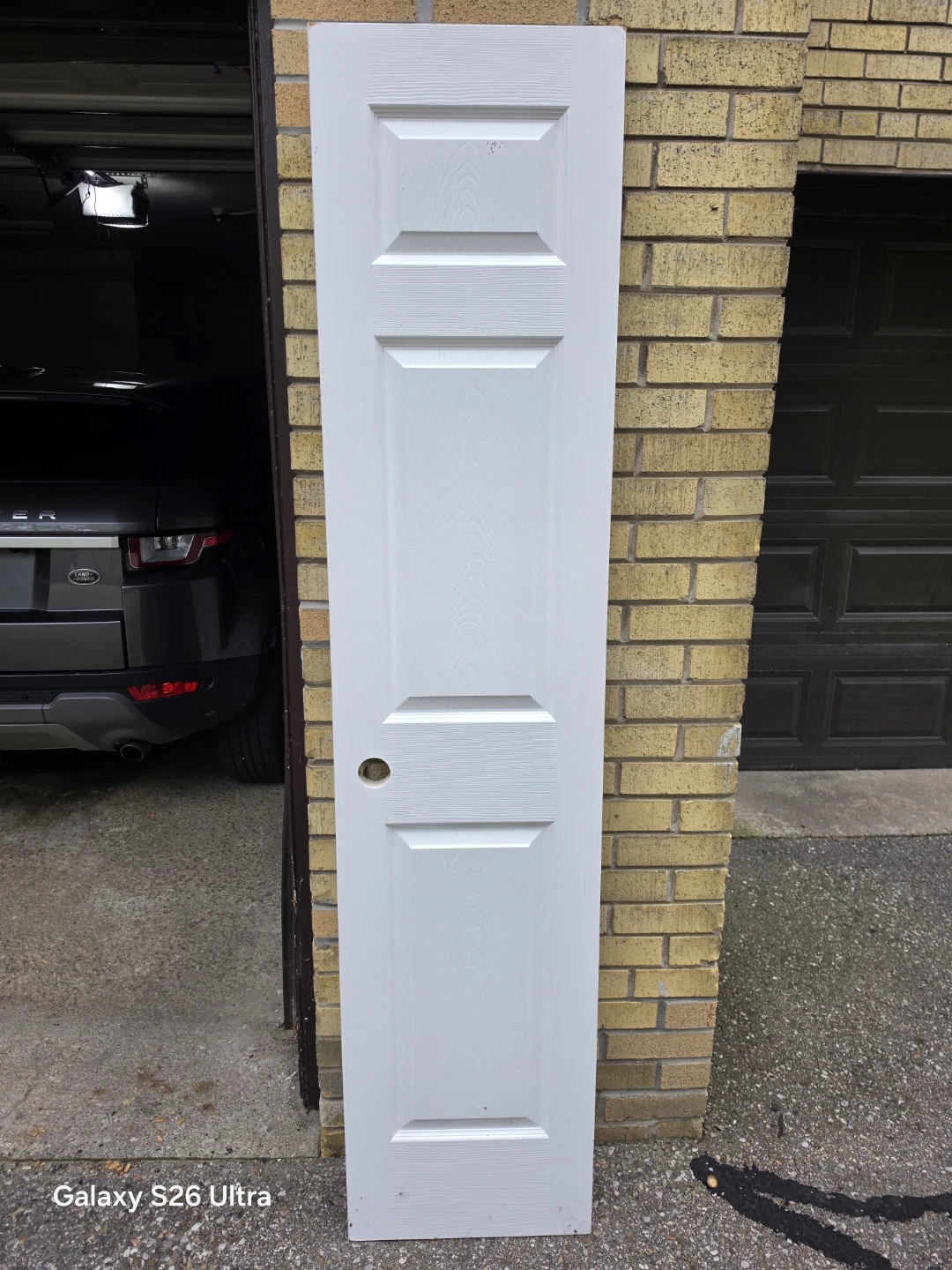 White 4-Panel Interior Door
