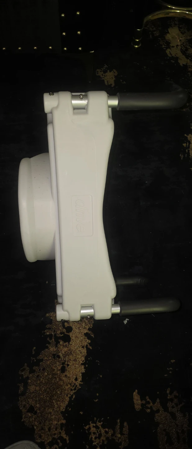 Drive Medical Raised Toilet Seat with Handles - photo 3