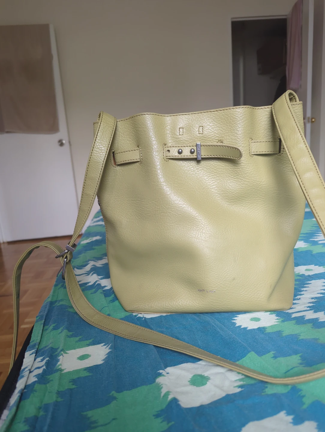 Matt & Nat Sage Green Bucket Bag - photo 3