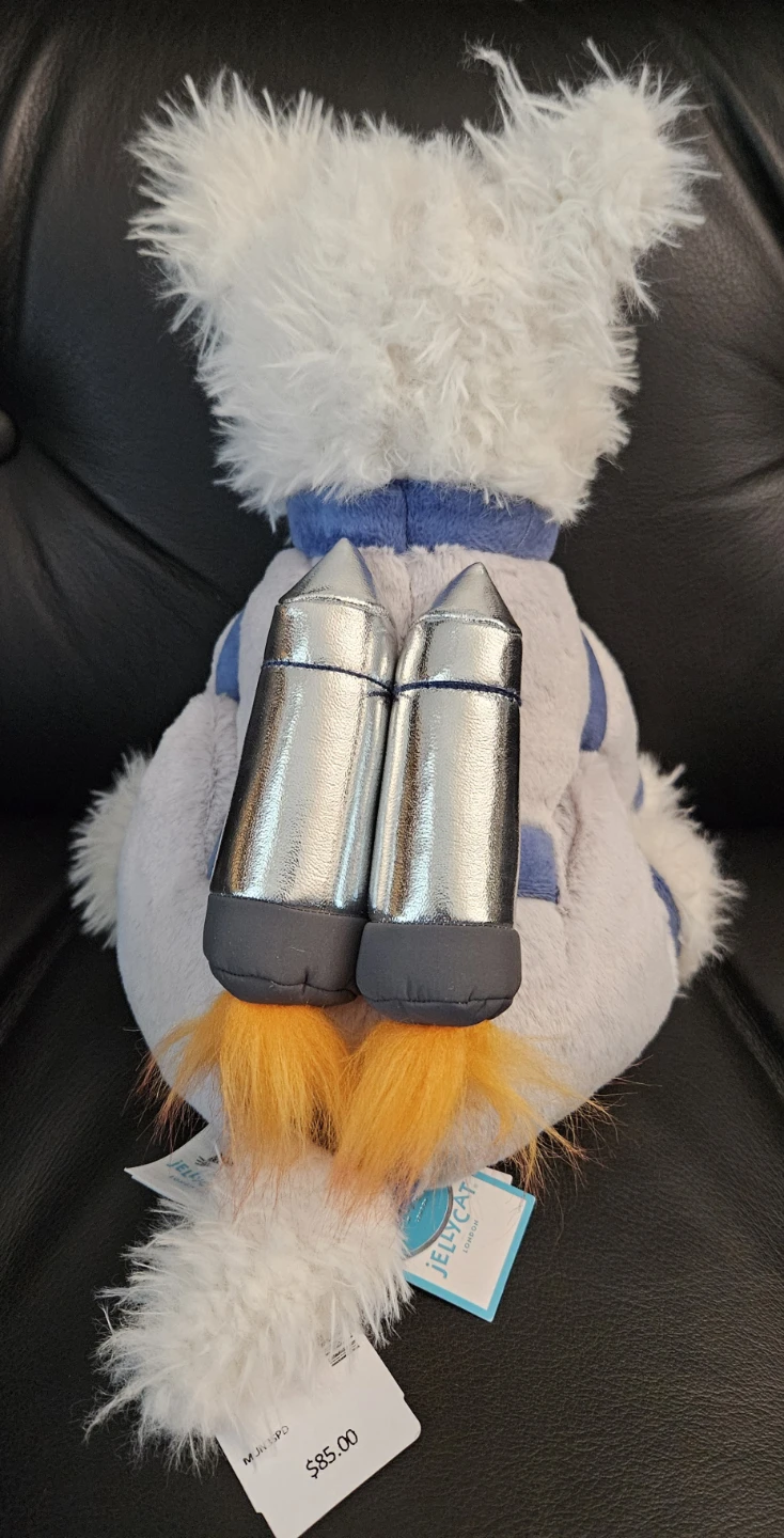 Brand New Jellycat Munro Scottie Dog Space Outfit - photo 3