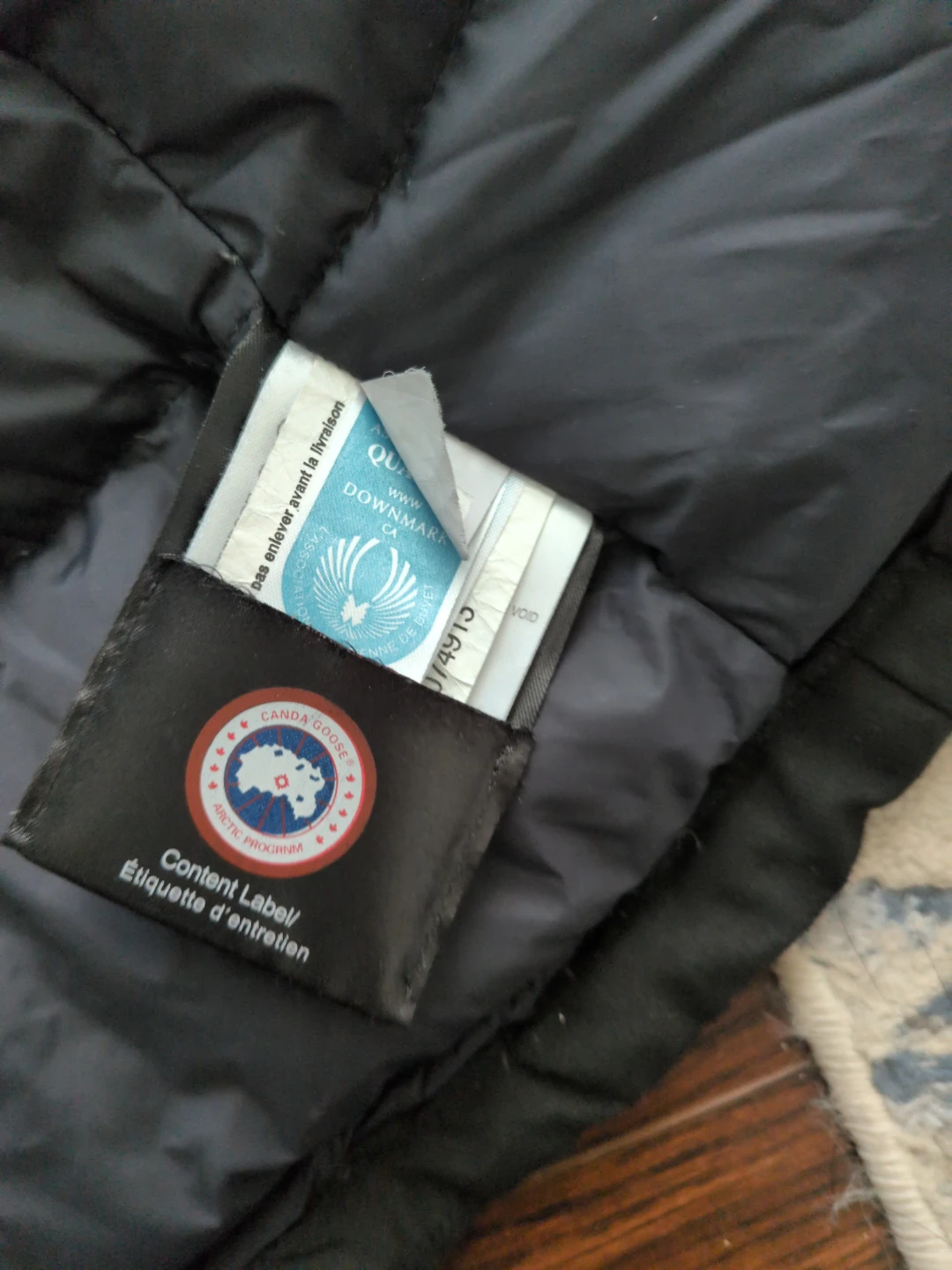 Canada Goose Black Down Parka - photo 3