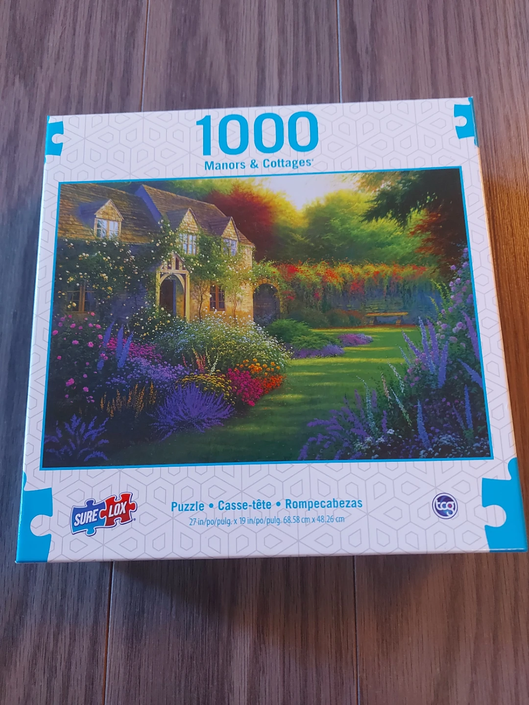 Unopened 1000-Piece Manors & Cottages Puzzle