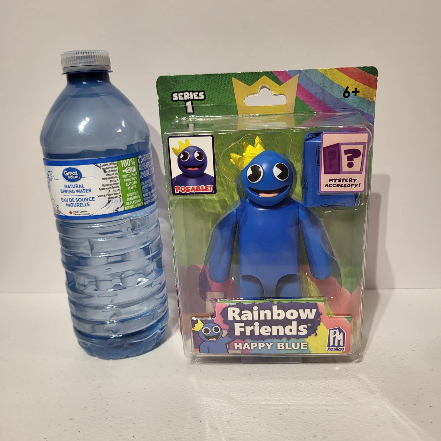 PhatMojo Rainbow Friends Series 1 Happy Blue Figure - photo 3