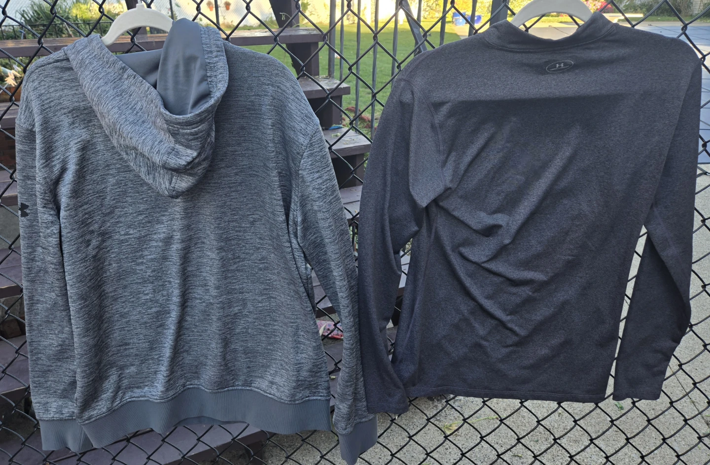 COLDGEAR Under Armour Men's XL HOODIE & MOCK.  EUC. - photo 3