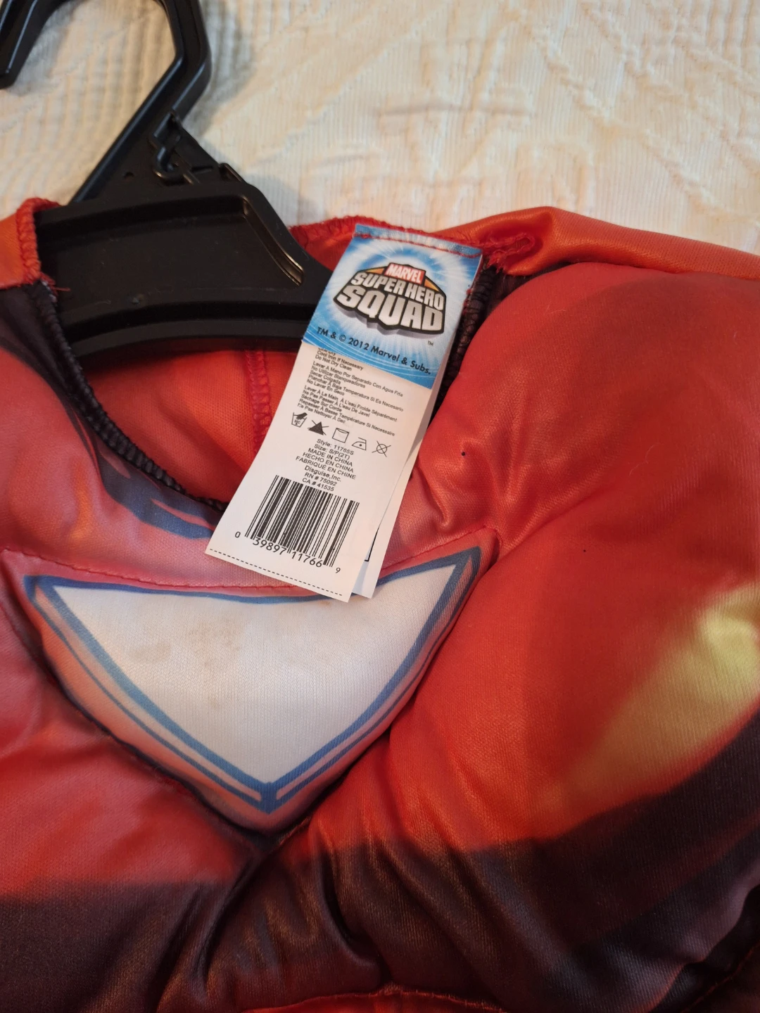 2T Marvel Super Hero Squad Iron Man Costume - photo 4