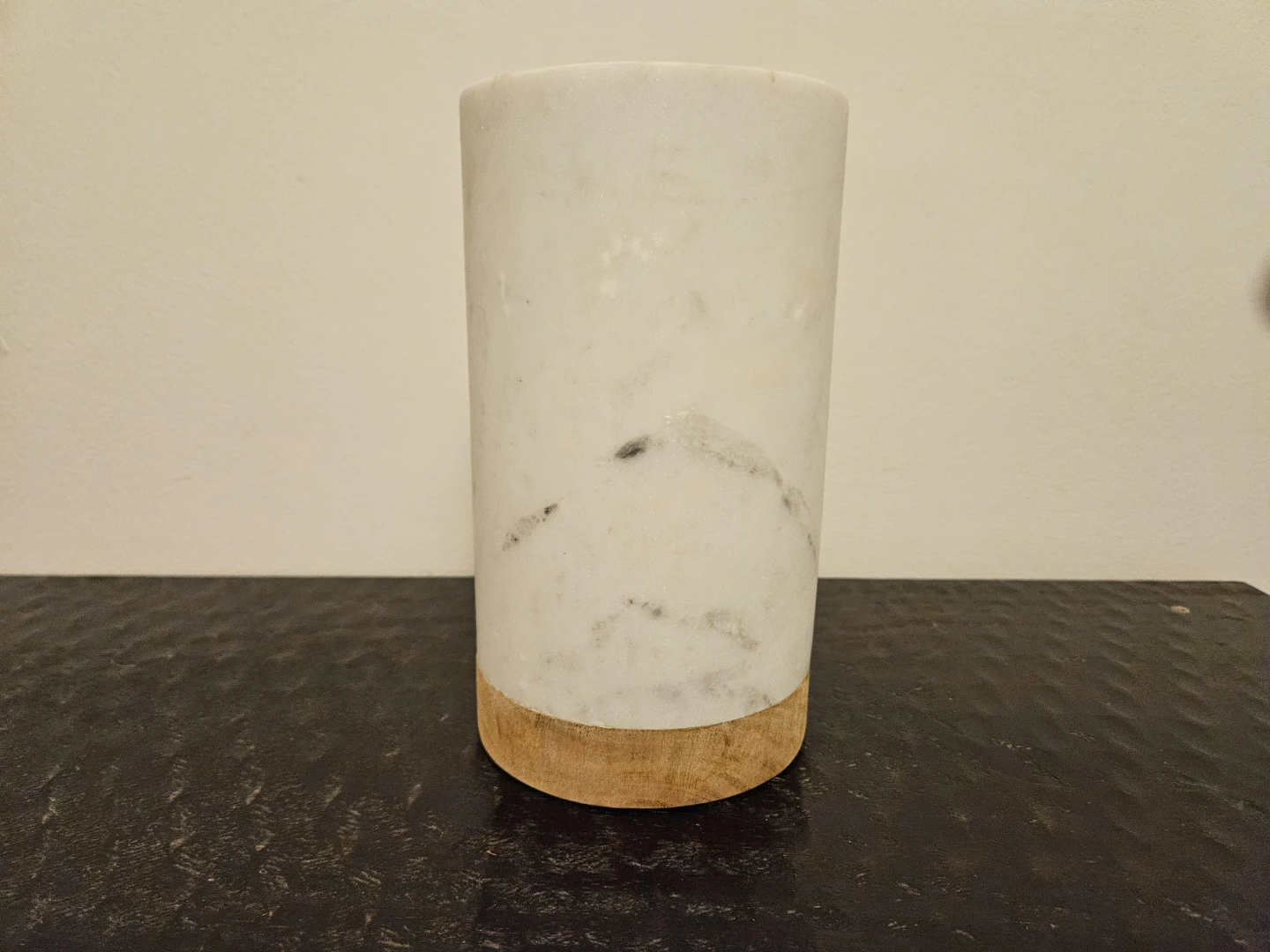 White Marble Stone Wine Bottle Cooler