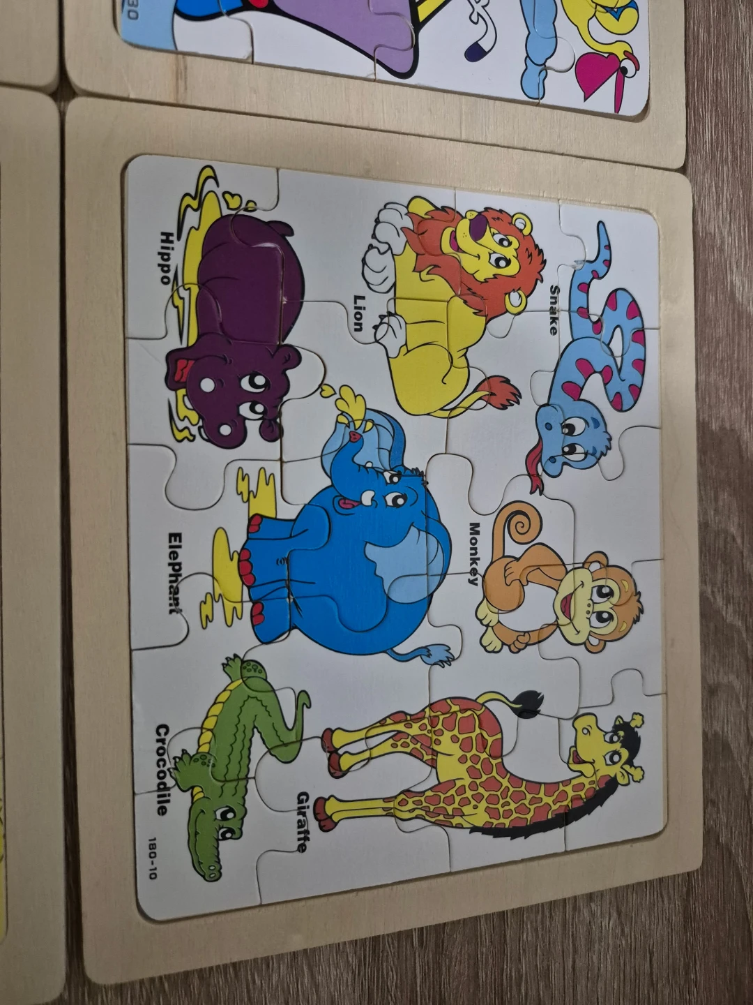 Set of 4 Wooden Jigsaw Puzzles - photo 5