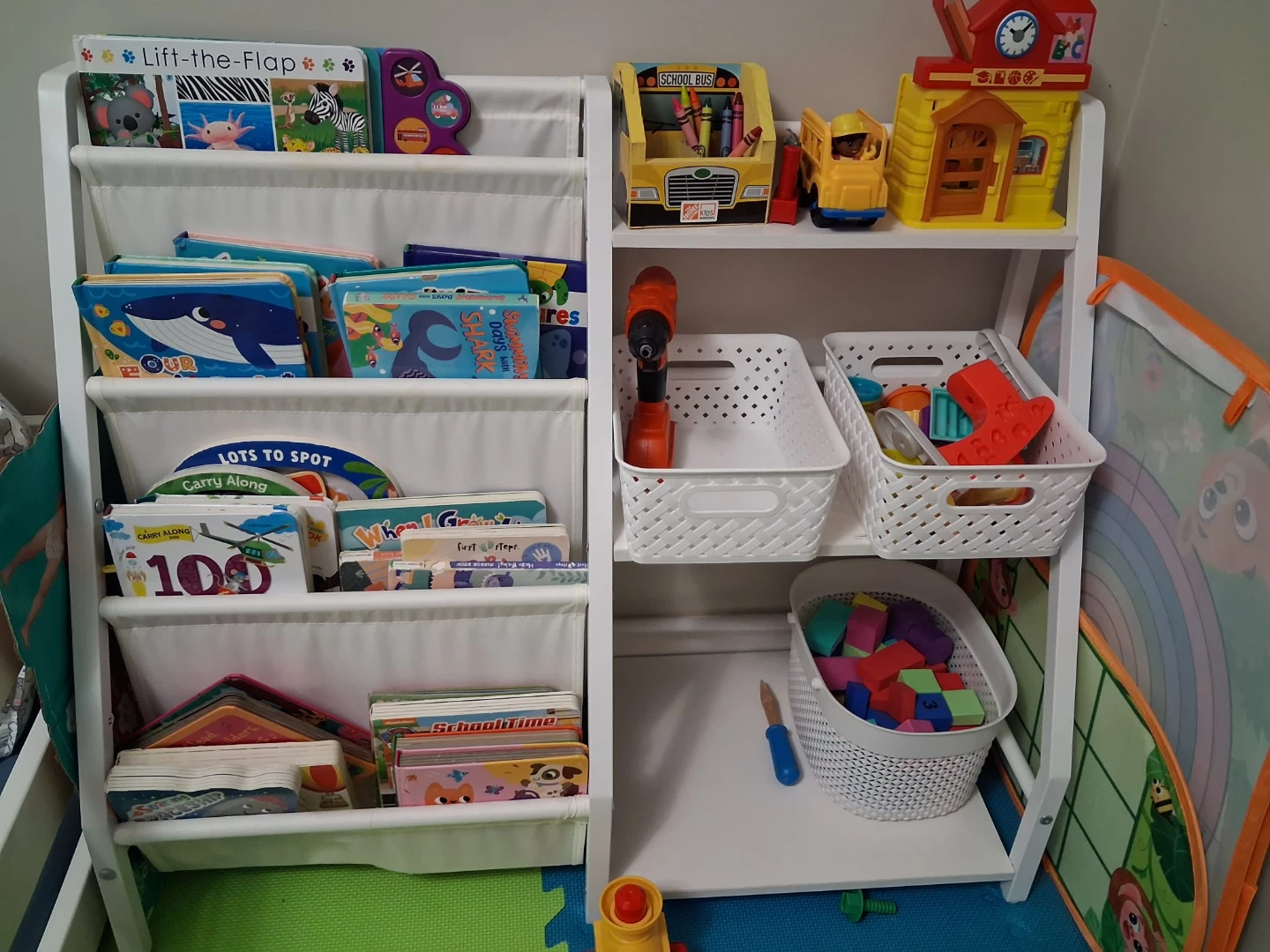 Kids Book and Toy Storage Organizer - photo 2
