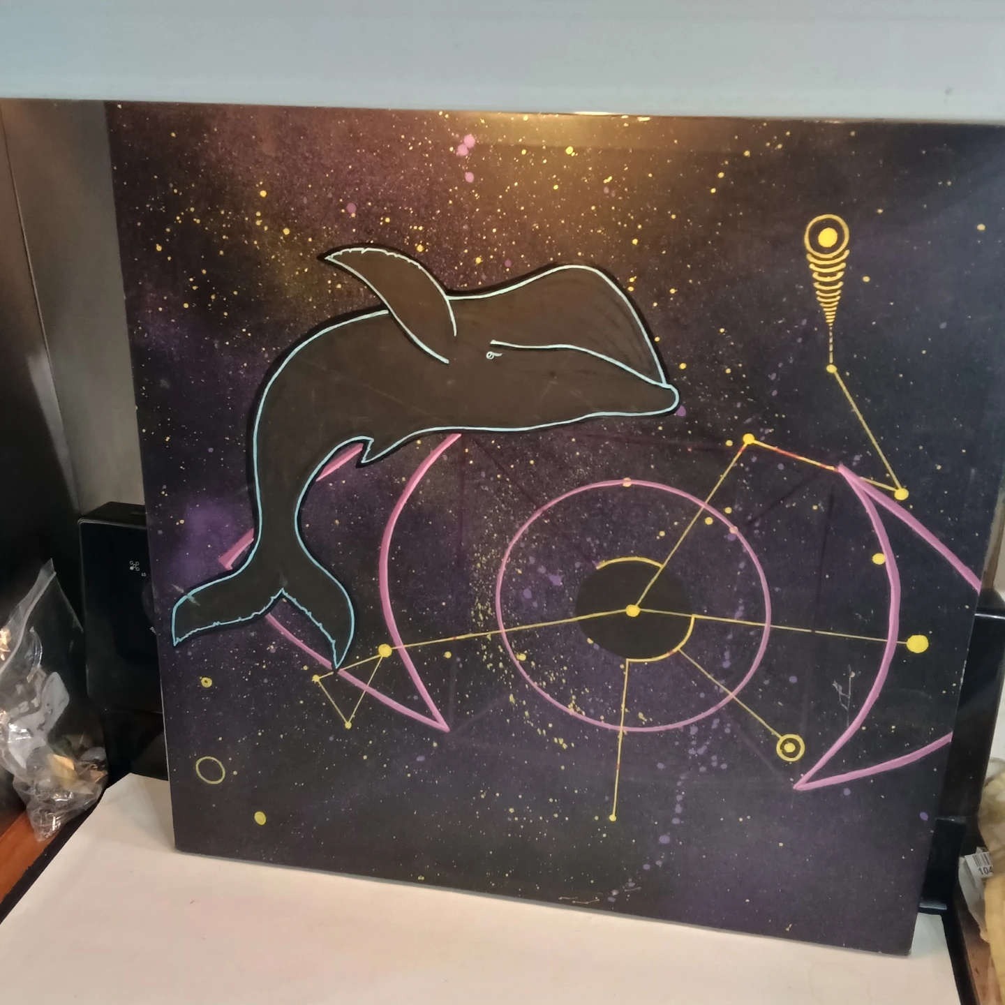 ORIGINAL CONTEMPORARY COSMIC ARTWORK