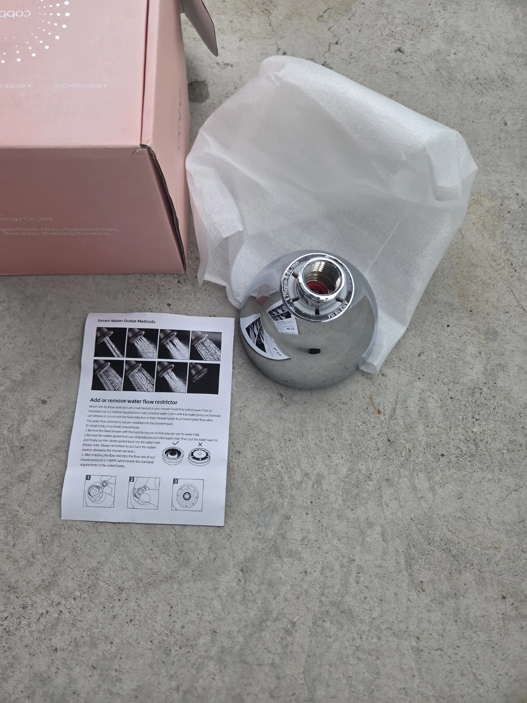 Cobbe Fixed Showerhead - photo 4