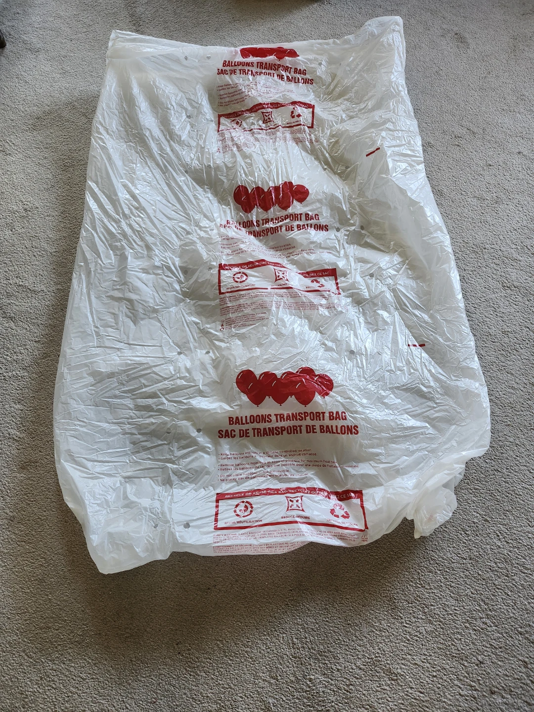 Balloon Transport Bag