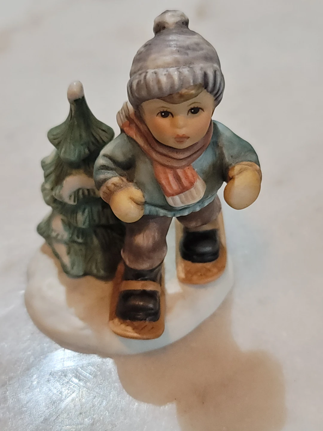 Berta Hummel Dashing Through the Snow Figurine