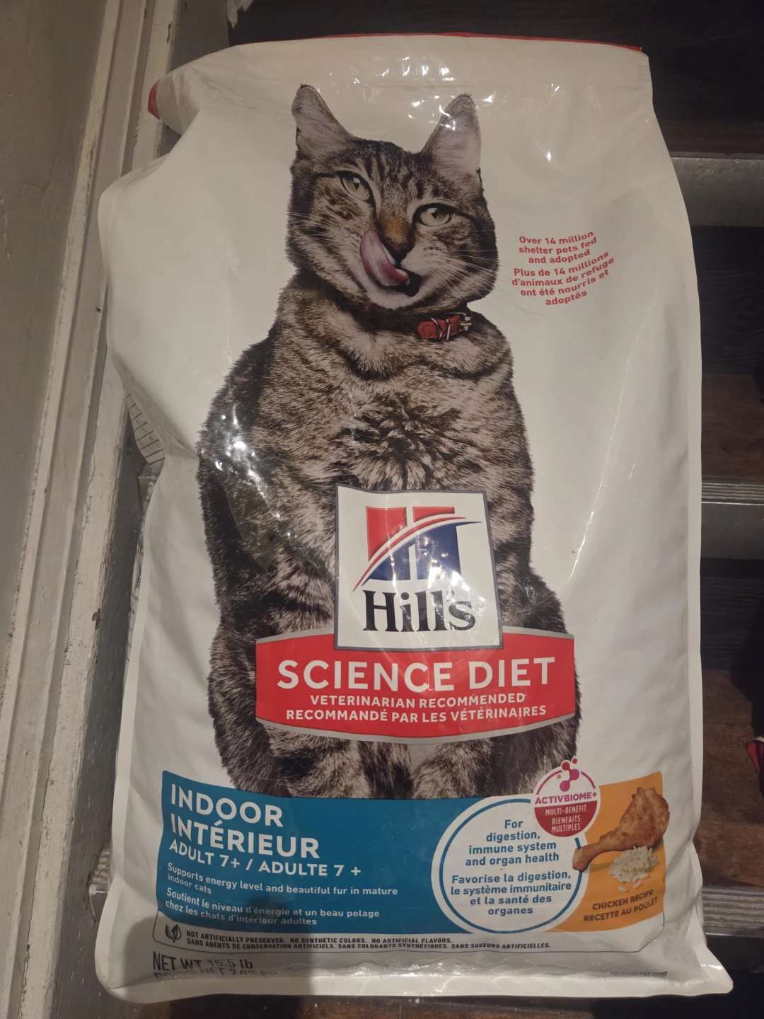 Hill's Science Diet Indoor Adult 7+ Cat Food 15.5 lb