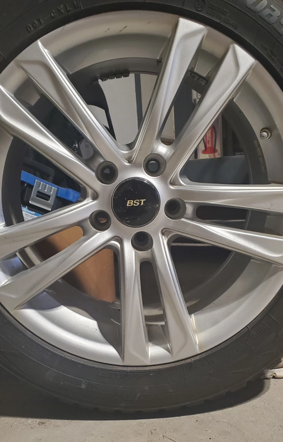 Toyo Observe G3-Ice Tires with BST Rims