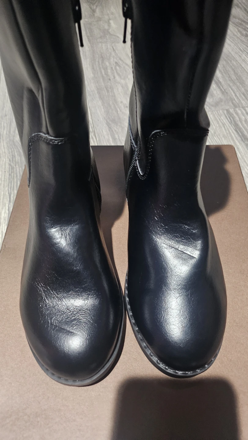 Black Nojessica Boots Size 3M - photo 2