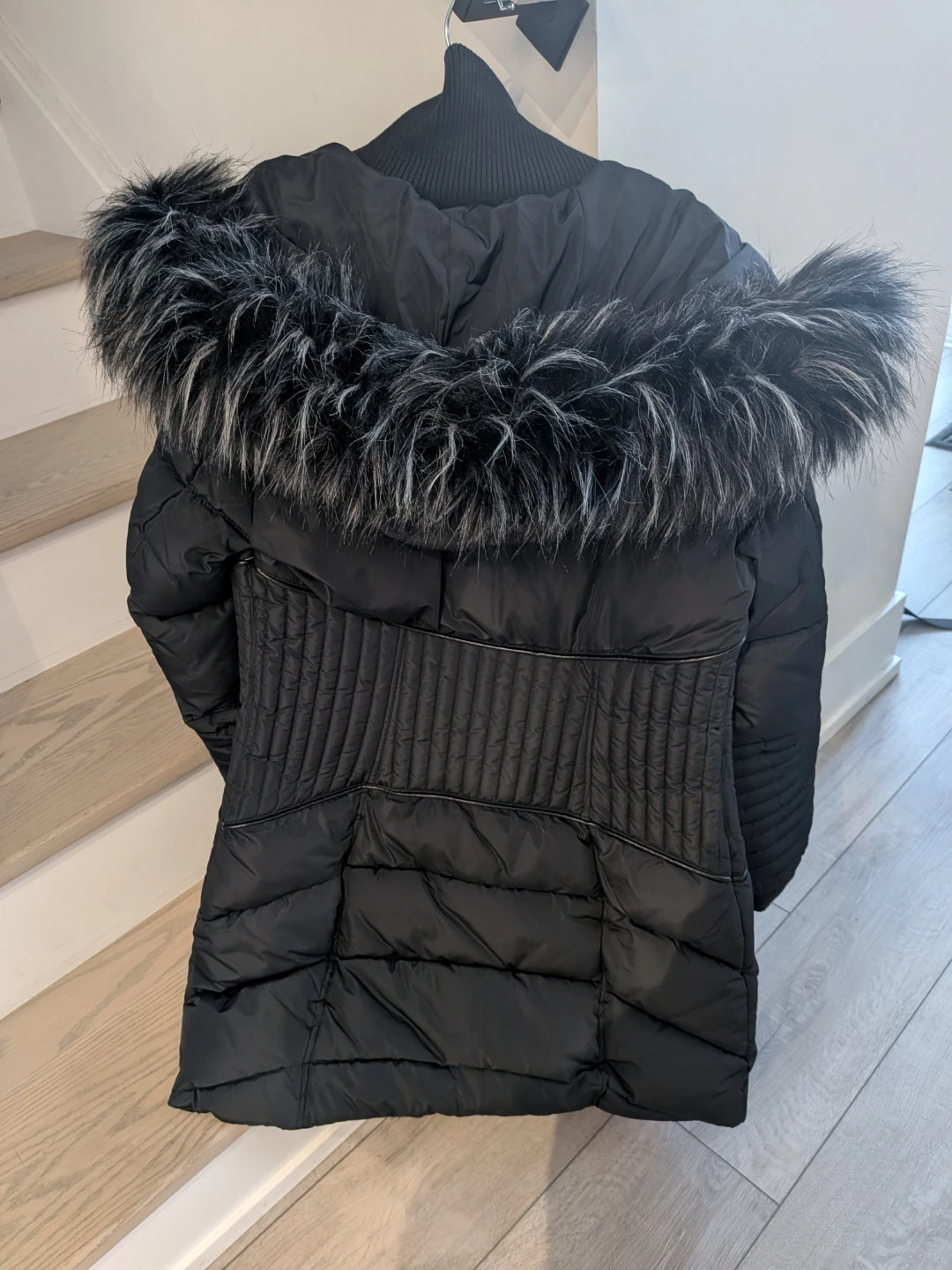 NOIZE Gigi Mid Length Parka - Black - photo 2