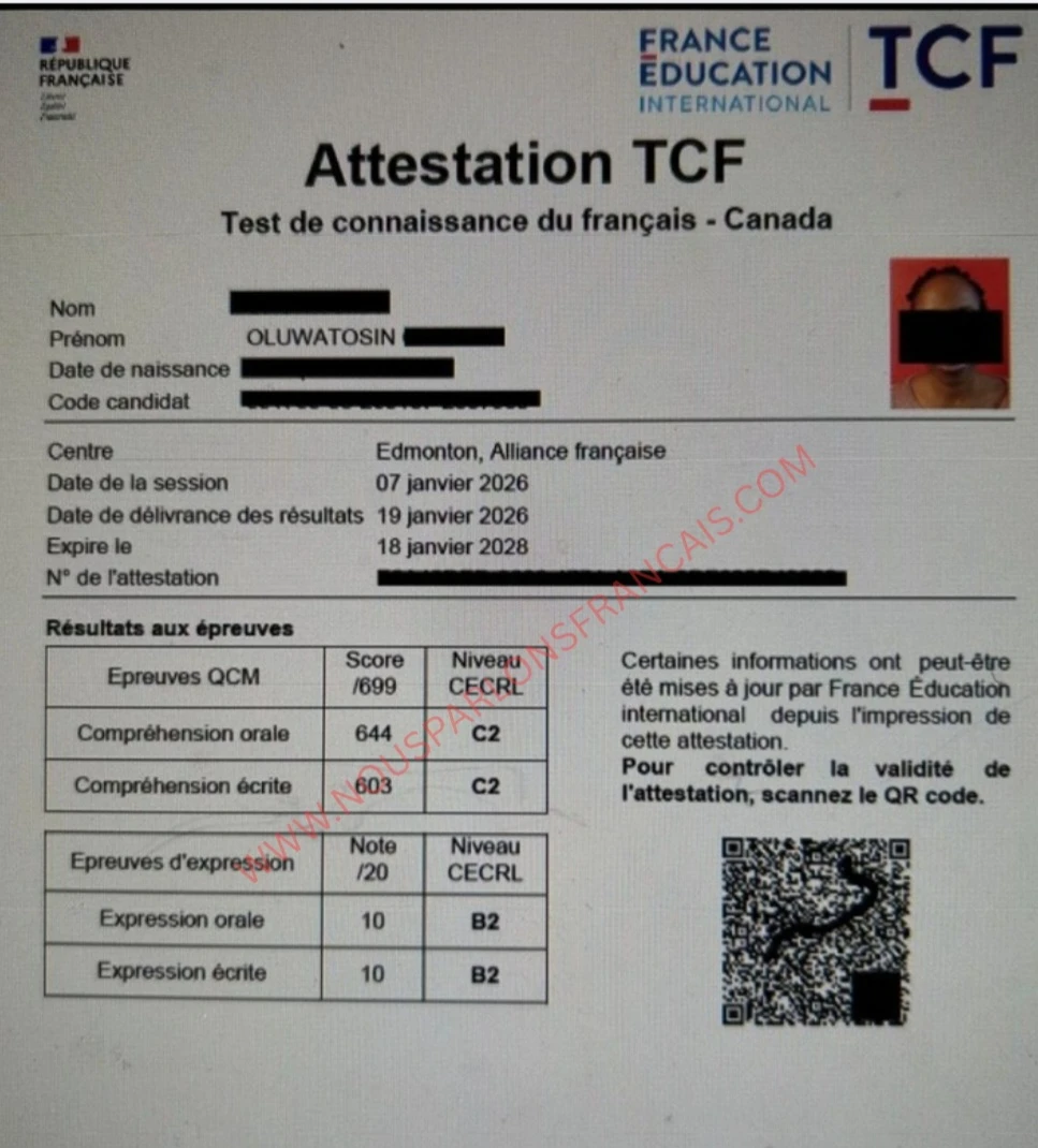 TEF / TCF French Class - photo 2