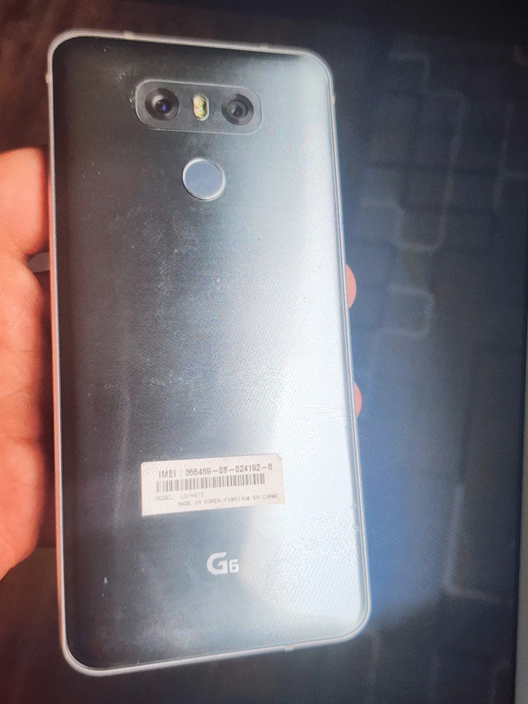 LG G6 ThinQ Smartphone has crack working good - photo 2