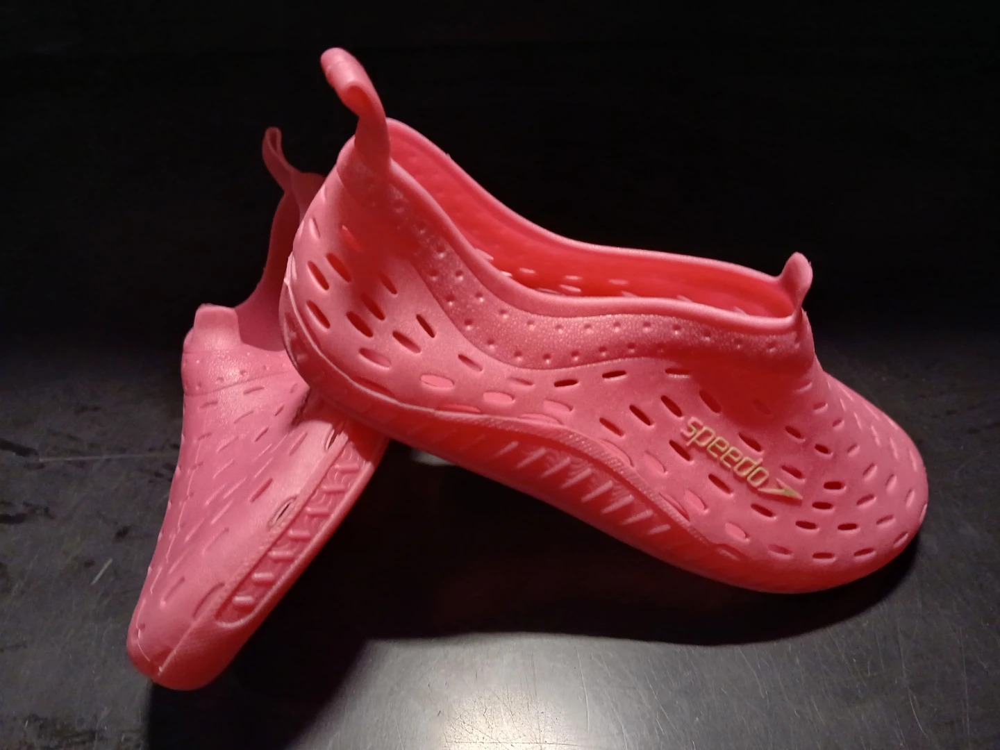 Kids girl Speedo Pink Water Shoes Size 11/12 XL - photo 4