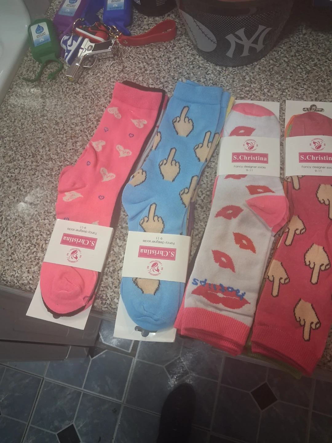 New S.Christina Patterned Socks and bucket hats - photo 2