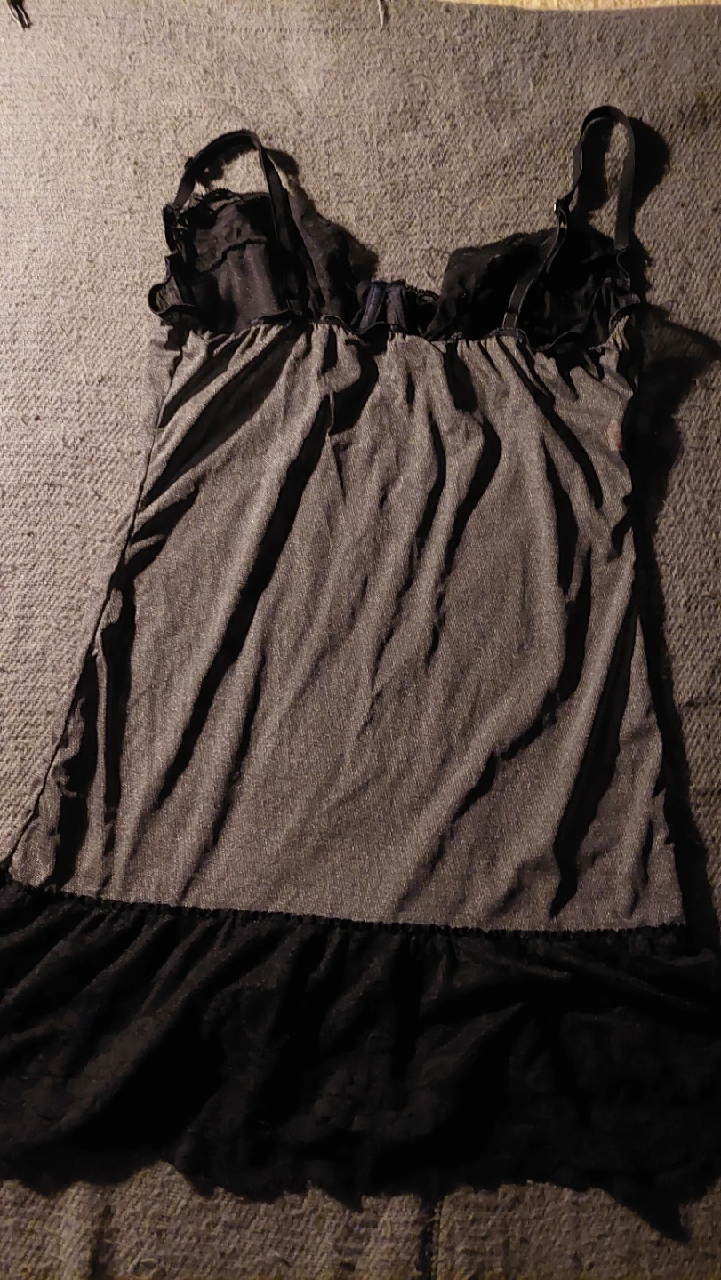 Papillon Blanc Sheer Lace Chemise - photo 3