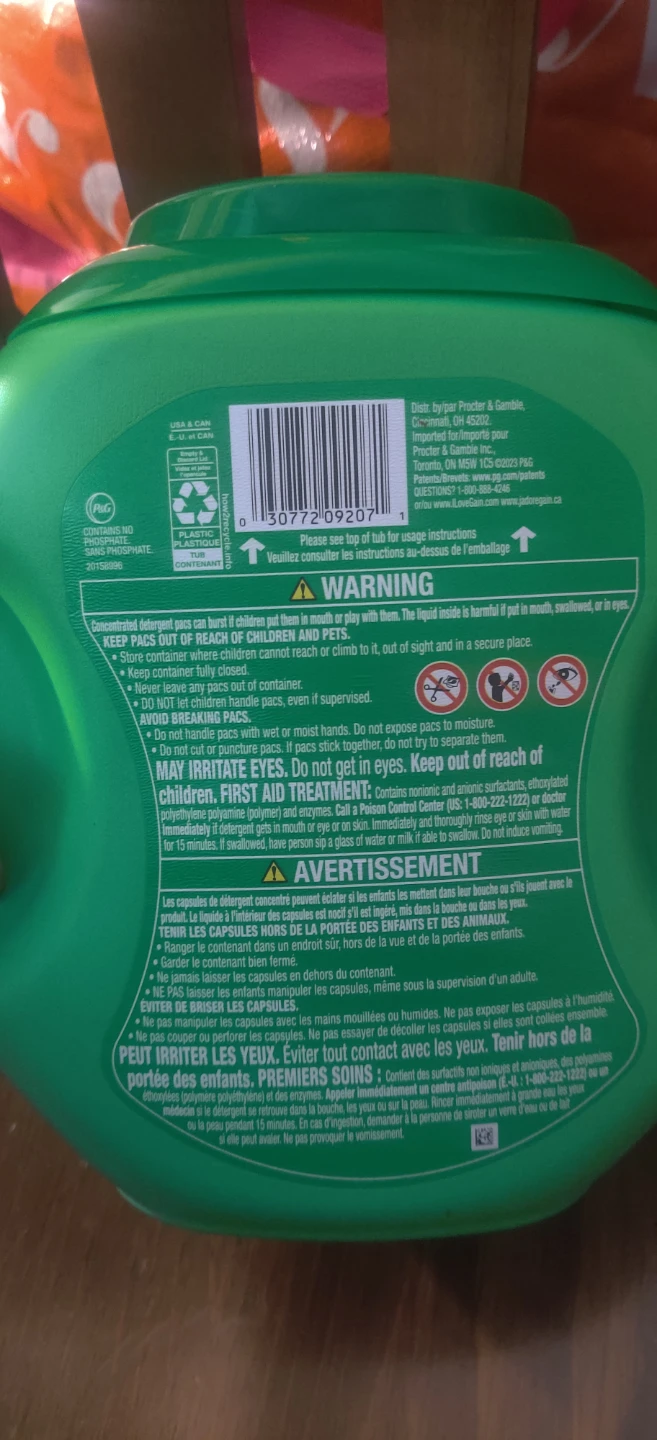 Gain Flings! Original Laundry Detergent Pacs - 76 Count - photo 4
