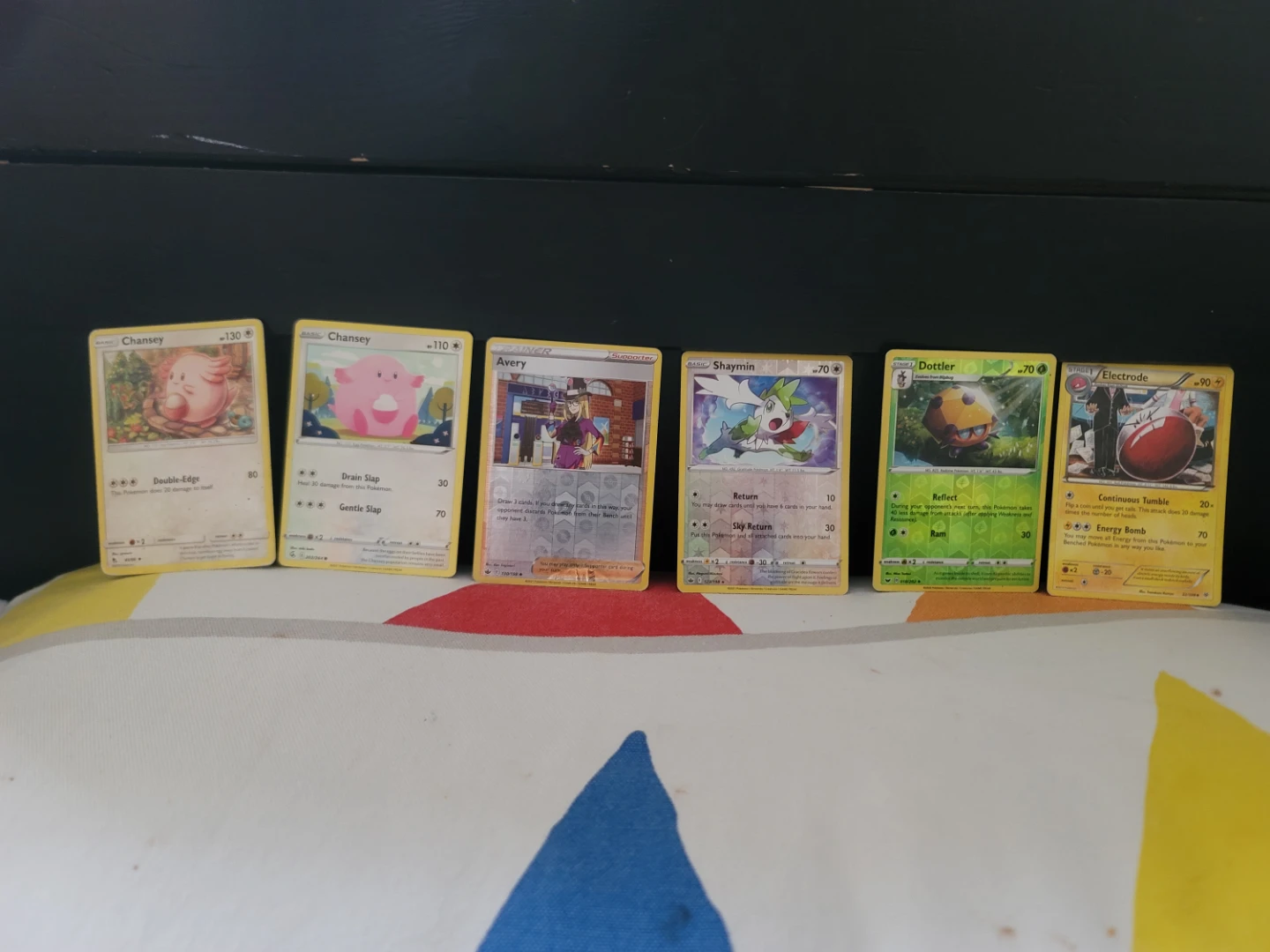 Set of 6 Pokemon Trading Cards