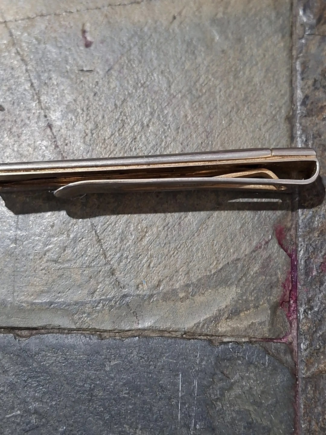 Vintage Swank Monogram Tie Clip / Tie Bar - photo 4