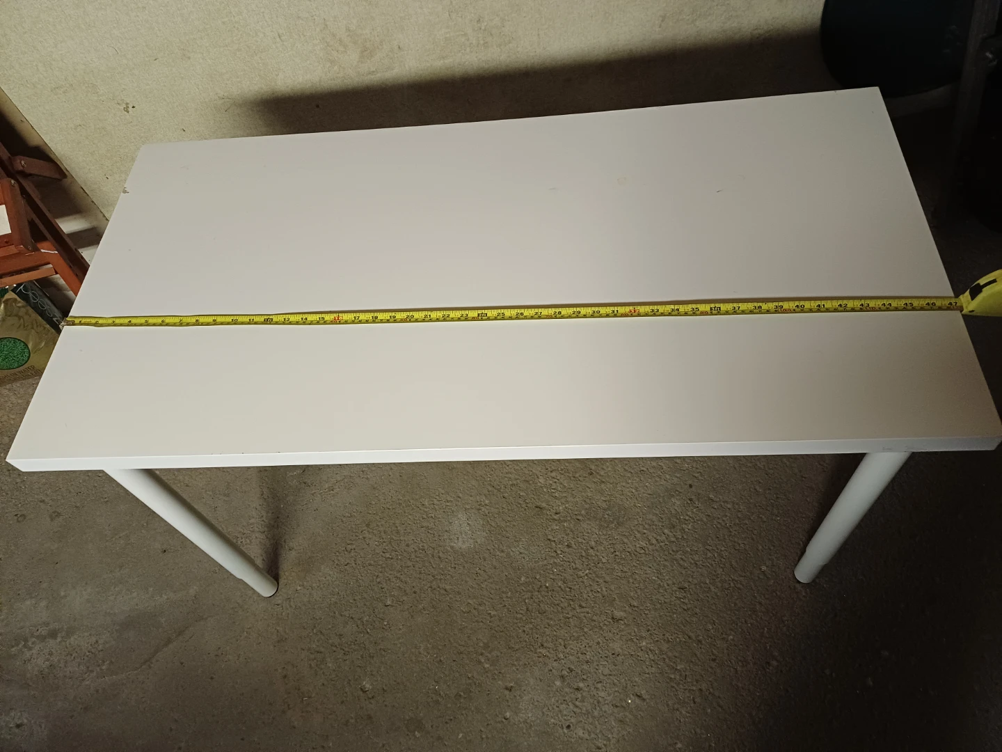White IKEA Table
