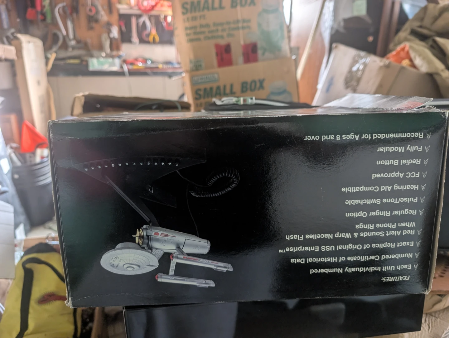TeleMania Star Trek USS Enterprise Collector Telephone - photo 2