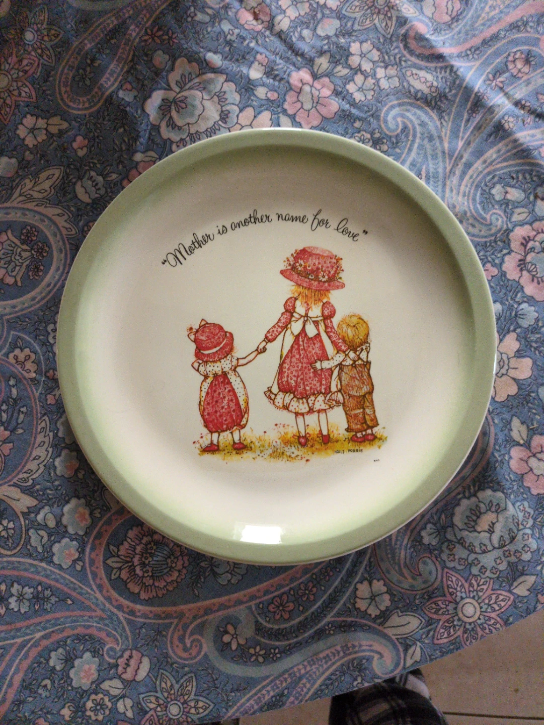 Vintage Holly Hobbie Collector's Edition Plate