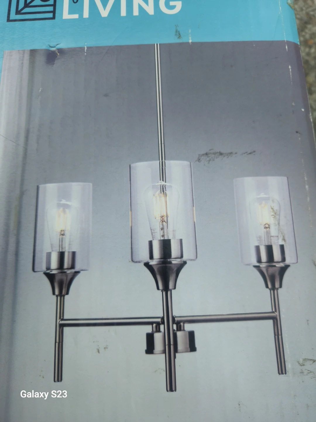 For Living Whitby 3-Light Chandelier - photo 2