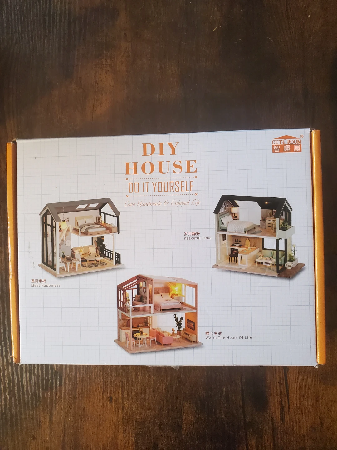 Cute Room Holiday Times DIY Miniature House Kit...New - photo 2