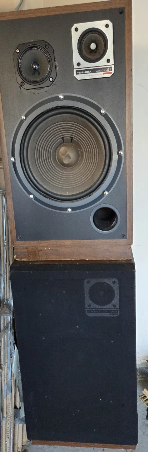 Toshiba CS-335 3-Way Speakers - photo 2