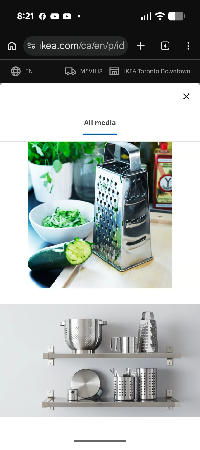 Foldable Metal Dishrack & Food Grater - photo 3