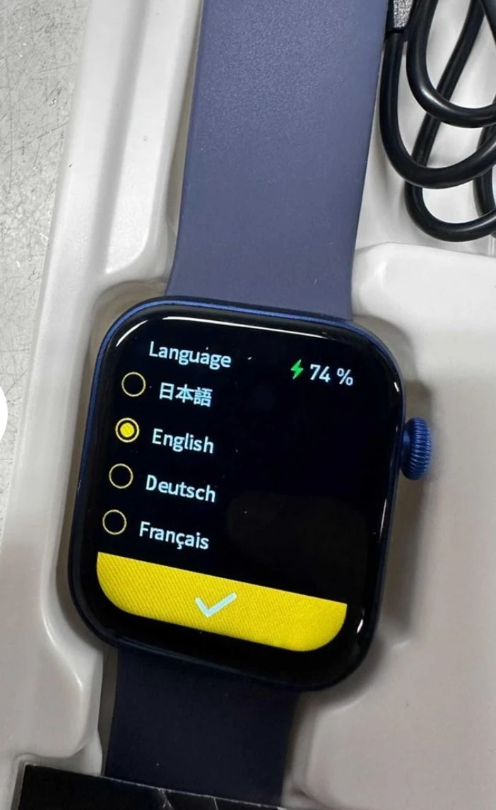 Blue Fitness Tracker Smart Watch - photo 2