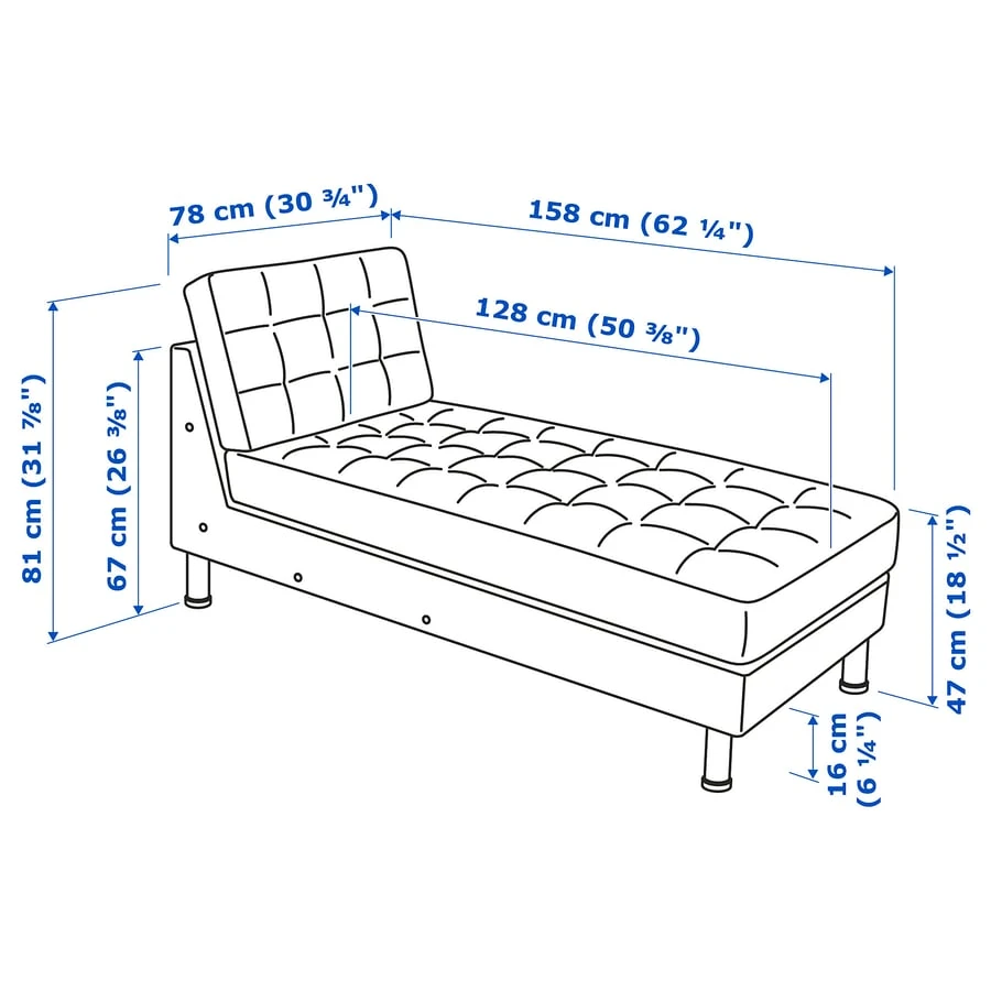 Chaise - Ikea Morabo - photo 3
