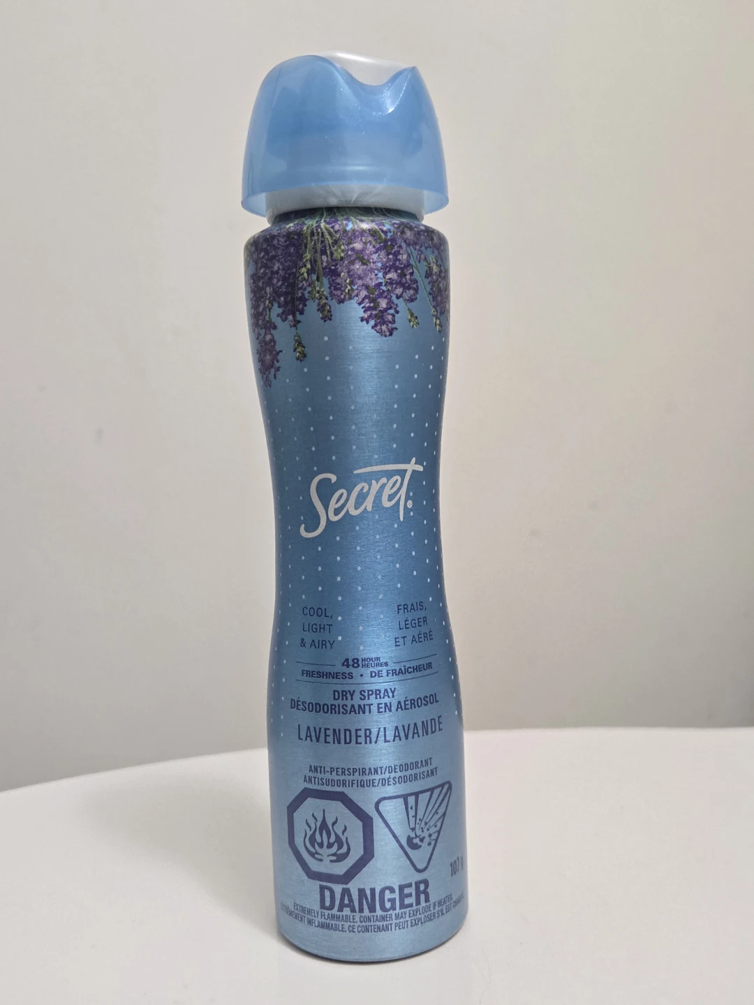Secret Lavender Dry Spray Antiperspirant