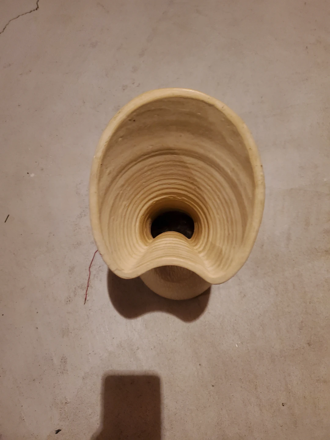 Decorative Cream Ceramic Vase - photo 2