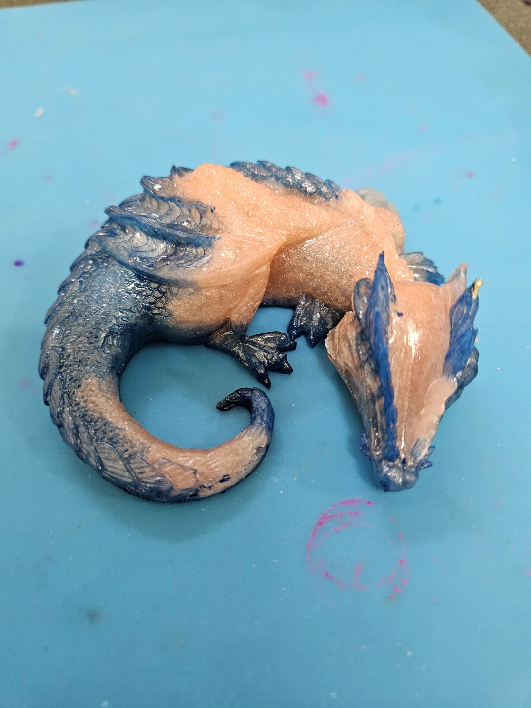 Sleeping Dragon Decor Epoxy Resin - photo 3