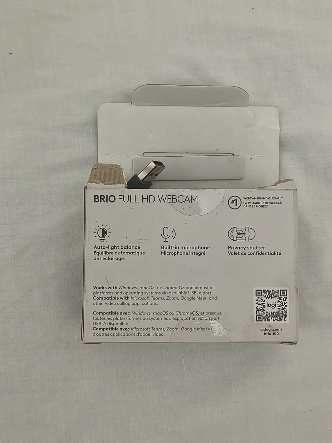 Logitech Brio Full HD Webcam - photo 2