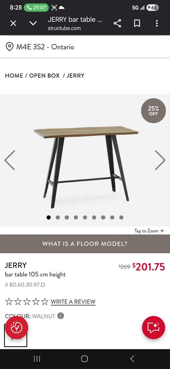 Structube Dining set - photo 2
