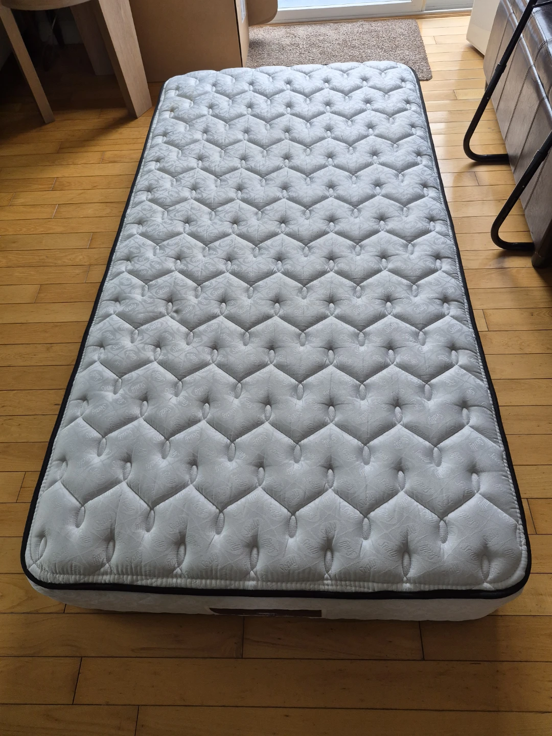 IKEA Malm Bed with Storage and Sealy mattress. - photo 4