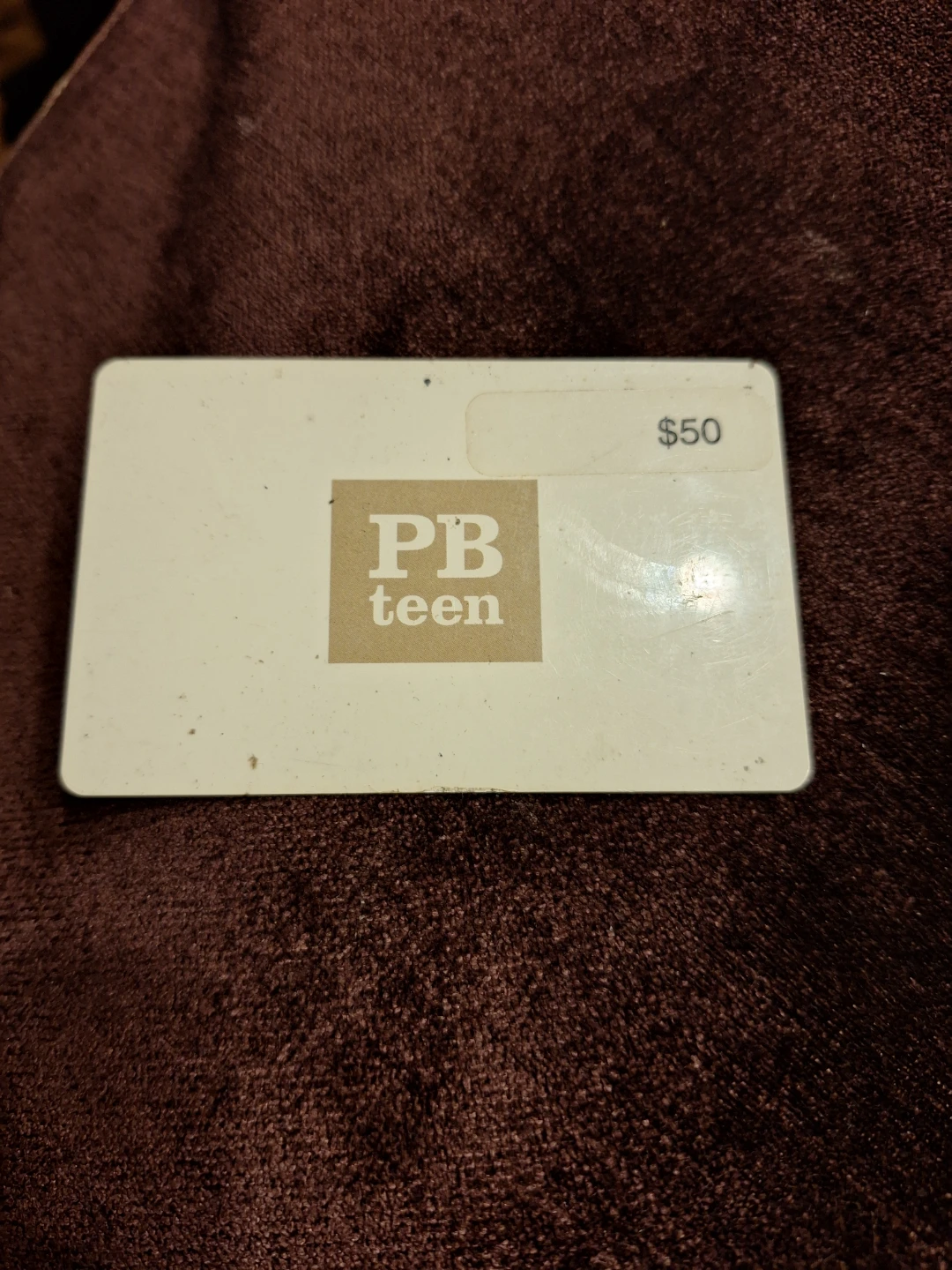 PBteen $50 Gift Card