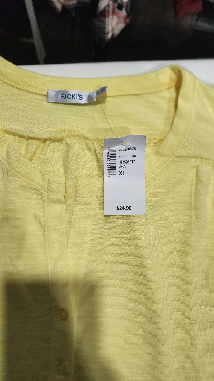 Ricki's Yellow Sleeveless Top - photo 2