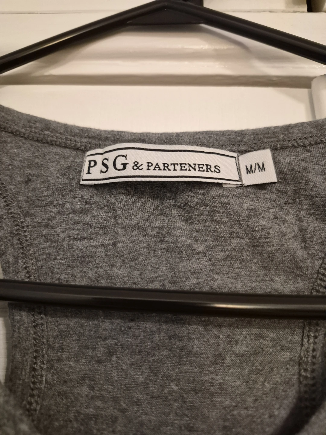 Grey Racerback Cotton Tank Top - Size M - photo 5