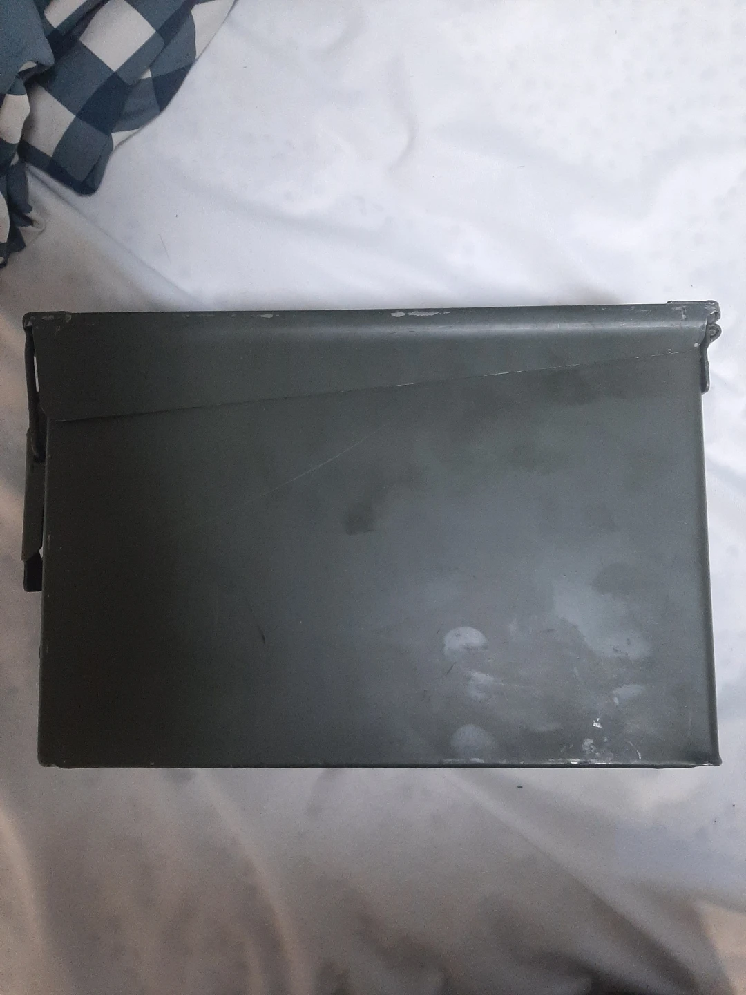 Military Surplus Metal Ammo Storage Canister - photo 2