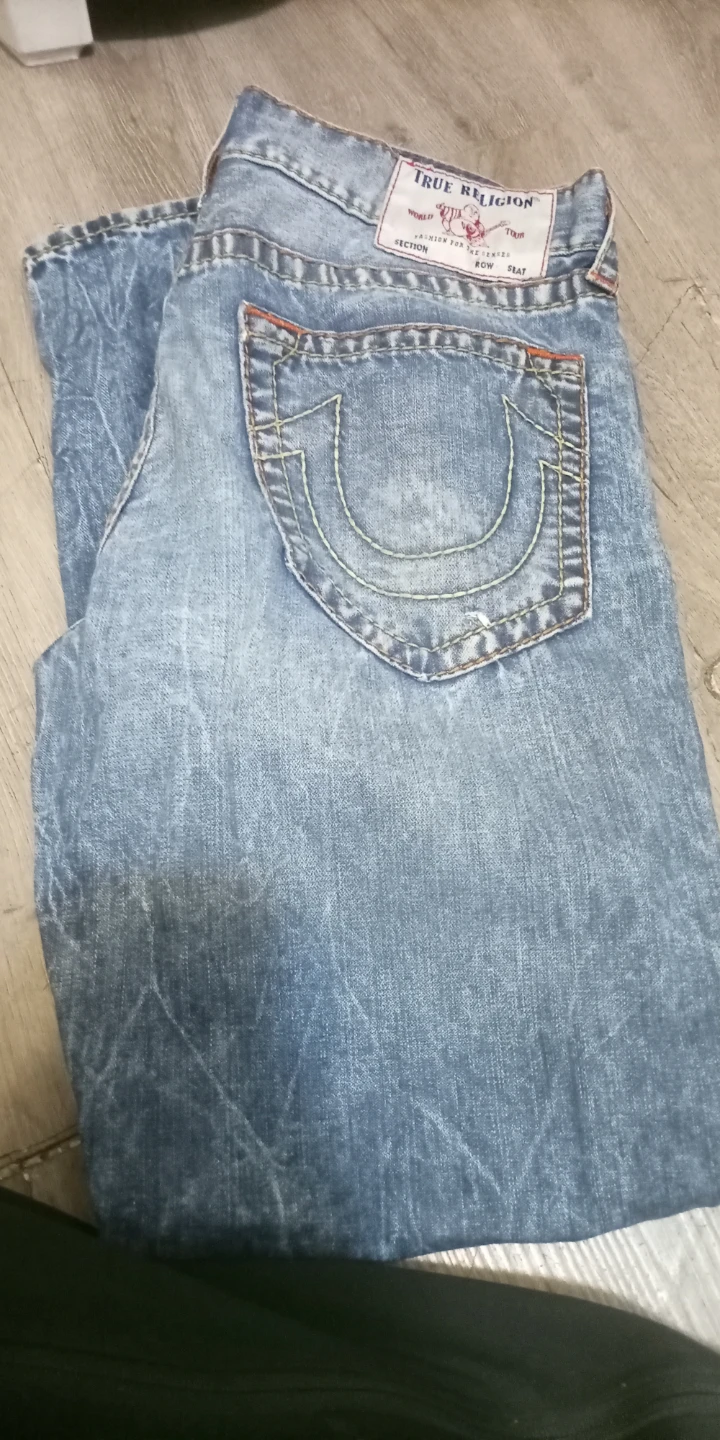 True Religion blue jeans - photo 2