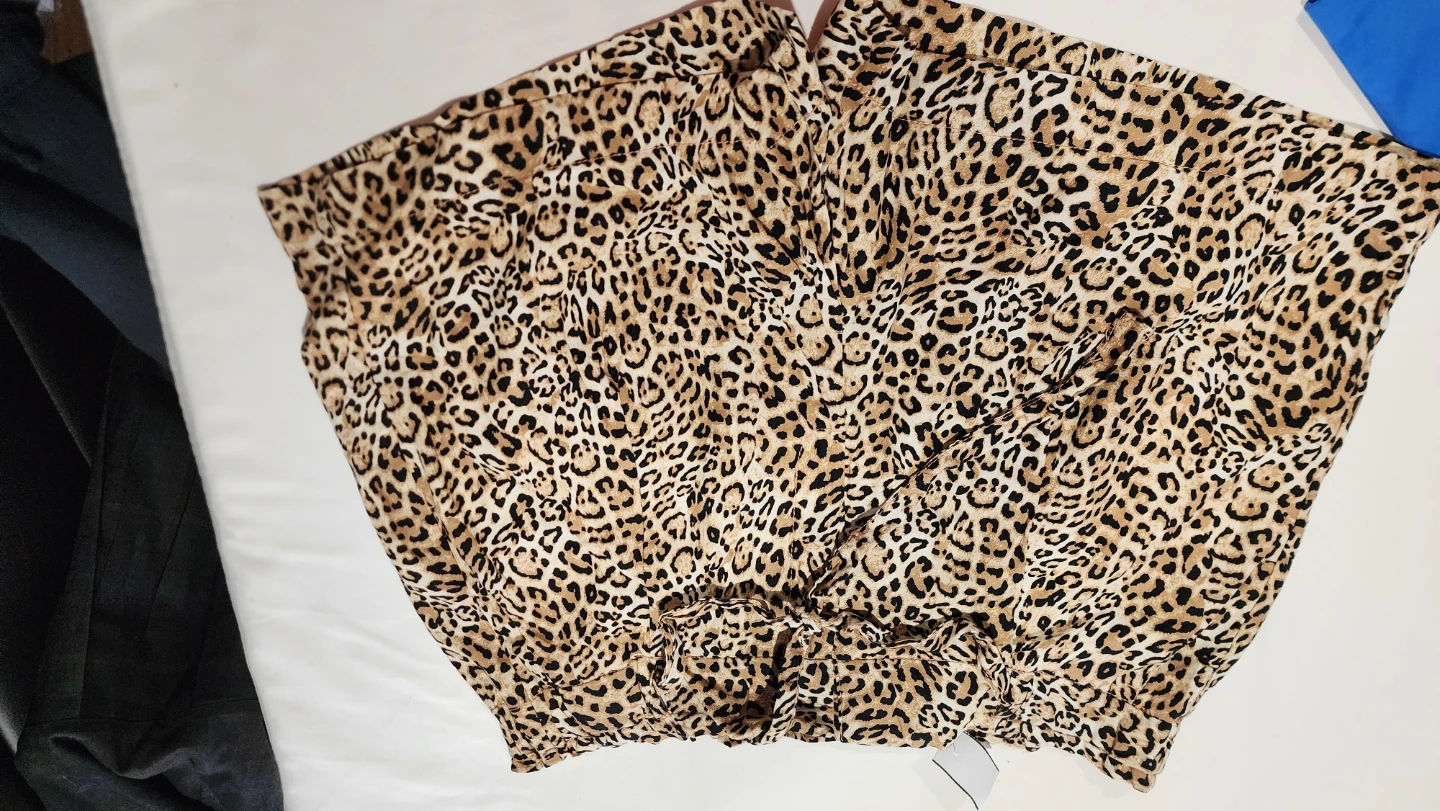 Joe Fresh Plus Leopard Print Shorts - photo 2