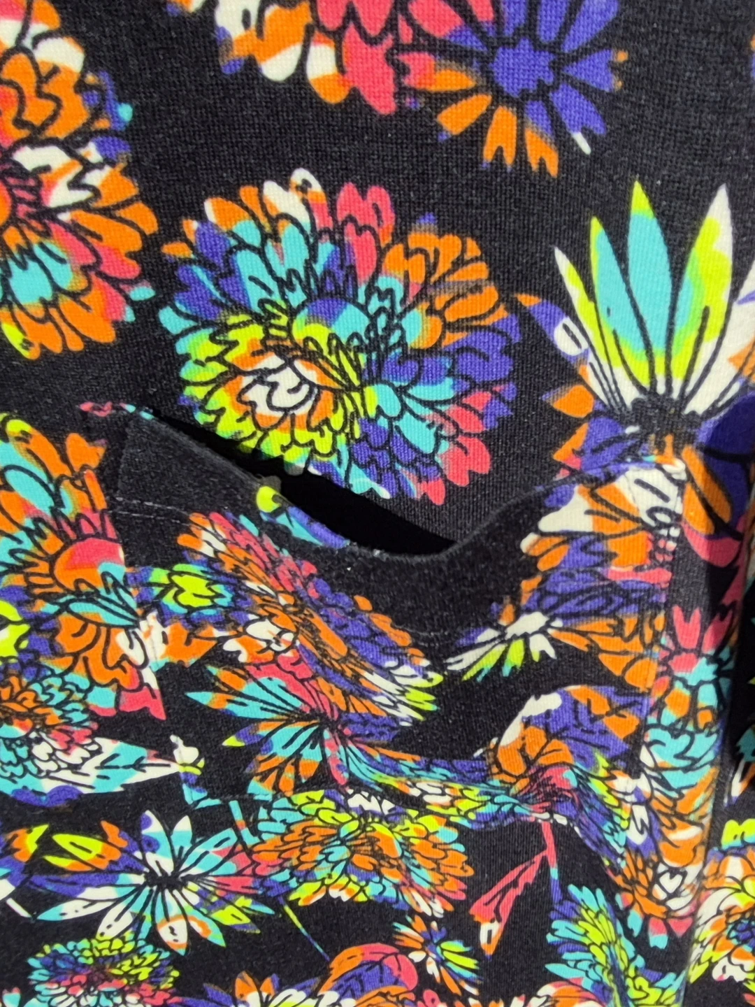 LuLaRoe Floral Pocket Dress - photo 2